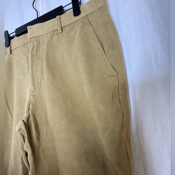 Banana Republic Modern Fit Flat-Front Khaki Dress Pants – Size 33x32 - Picture 3 of 5